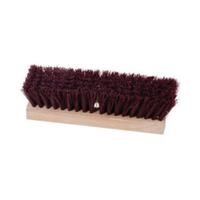 MAGNOLIA BRUSH 312 Deck Scrub Brush, 2 in L Trim, Polypropylene Bristle, 12 in OAL