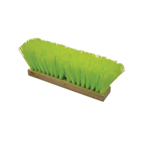 STREET BROOM 16" HI-VIS LIME