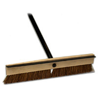 MAGNOLIA BRUSH 4318-PS Driveway Applicator with Squeegee, 18 in Brush, Palmyra Bristle