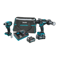 Makita GT200D Combination Tool Kit, Battery Included, 2.5 Ah, 40 V, Lithium-Ion