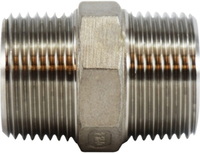 SS HEX NIPPLE 3/4"