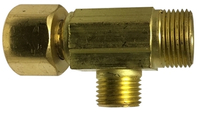 COMP ADAPTER TEE 3/8FCx3/8Cx3/8C