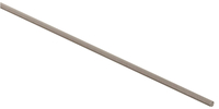 National 4011BC Series N347-971 Smooth Rod, 36 in L, Stainless Steel
