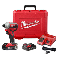 Milwaukee 2850-22CT M18 1/4 inch Hex Impact Driver Kit