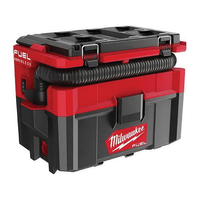 Milwaukee M18 FUEL PACKOUT 0970-20 Wet and Dry Vacuum Cleaner, 2.5 gal, 50 cfm Air, HEPA Filter