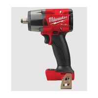 Milwaukee M18 FUEL 2962-20 Mid-Torque Impact Wrench, Tool Only, 18 V, 1/2 in Drive, Square Drive