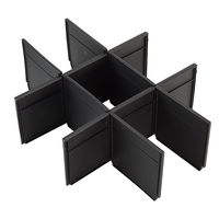 Milwaukee PACKOUT 48-22-8472 Drawer Divider, Plastic, Black, For: PACKOUT 2-Drawer Tool Box