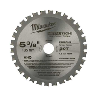Milwaukee 48-40-4070 5-3/8 Inch Metal and Stainless Cutting Circular Saw Blade