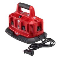 Milwaukee 48-59-1806 Sequential Charger, 18 V Input, 30, 60 min Charge, Battery Included: No