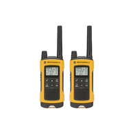 TALKABOUT T400 Series T402 Two-Way Radio, UHF Band, 22-Channel, 462 to 467 MHz W Channel Band, Yello
