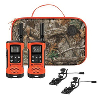 TALKABOUT T265 Two-Way Radio, FRS, GMRS Band, 22-Channel, 5 W Output, LCD Display, Blaze Orange