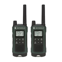 TALKABOUT T465 Two-Way Radio, FRS, GMRS Band, 22-Channel, 2 W Output, LCD Display, Dark Green