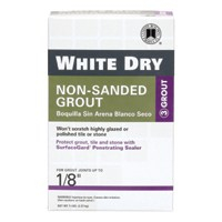 5 lb Non-Sanded White Tile Grout