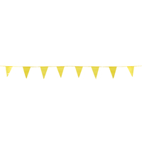 9"x12"x60' YELLOW PENNANT FLAGS