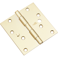 V512 4" SECURITY HINGE 3PK
