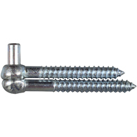 National 295 1/2" x 4" Screw Hook/Eye Hinge