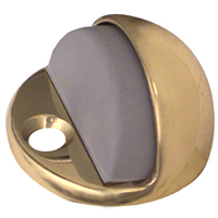 National V1936 Floor Door Stops - Solid Brass in Solid Brass