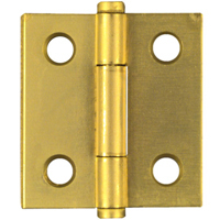 National Hardware V529 Series N146-514 1-1/2 in Cabinet Hinge in Dull Brass