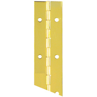 National V570 1-1/2" X 12" Continuous Hinges in Brass