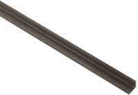 National 4060BC Series N301-465 Solid Angle, 3/4 in L Leg, 36 in L, 1/8 in Thick, Steel, Mill
