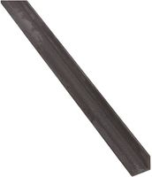 National 4060BC Series N301-473 Solid Angle, 1 in L Leg, 36 in L, 1/8 in Thick, Steel, Mill