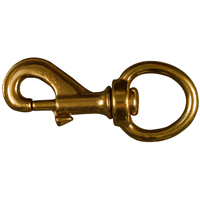 National 3174BC 1" x 3-1/2" Bolt Snap in Solid Bronze