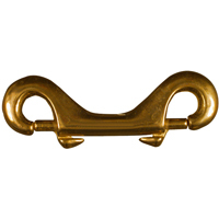 National 3177BC 3-7/16" Double Bolt Snap in Solid Bronze