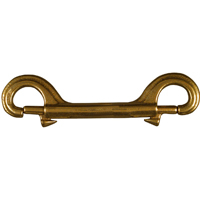 National 3179BC 4-1/2" Double Bolt Snap in Solid Bronze