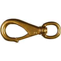 National 3191BC 3/4" x 4-7/16" Boat Snap in Solid Bronze