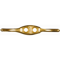National 3200BC Rope Cleat, 2-1/2-Inch, Nickel