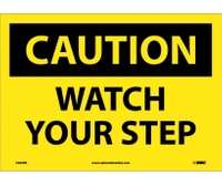 SIGN adh 10x14 C WATCH YOUR STEP