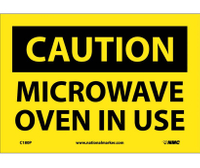 SIGN adh 7x10 C MICROWAVE OVEN I