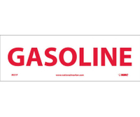 P/S SIGN 4"x12" GASOLINE