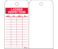 LADDER INSPECTION RECORD TAG