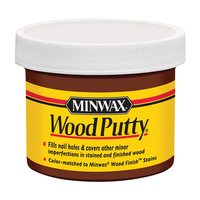 Minwax 13617000 Wood Putty, Liquid, Walnut, 3.75 oz Jar