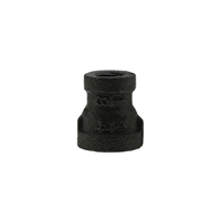 BLACK COUPLING REDUCING 1/4X1/8