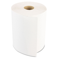boardwalk BWK6250 Non-Perforated Hard Wound Paper Towel, 350 ft L, 8 in W, 1-Ply