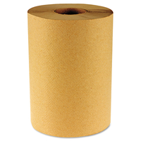 boardwalk BWK6256 Non-Perforated Hard Wound Paper Towel, 800 ft L, 8 in W, 1-Ply