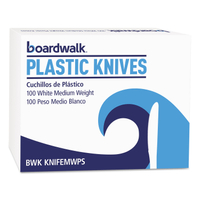 PLASTIC KNIFE BX/1000 WHT MED