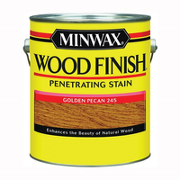 Minwax Wood Finish 71041000 Wood Stain, Golden Pecan, Liquid, 1 gal, Can