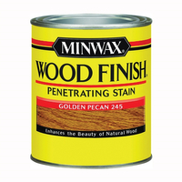 Minwax Wood Finish 70041444 Wood Stain, Golden Pecan, Liquid, 1 qt, Can