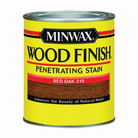 Minwax Wood Finish 221504444 Wood Stain, Red Oak, Liquid, 0.5 pt, Can