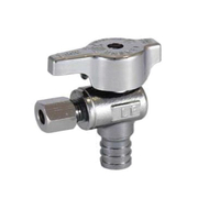 Legend 114-609NL Angle Stop Valve, 1/2 x 3/8 in Connection, PEX x Compression, 125 psi Pressure, For