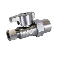 Legend 114-707NL Straight Stop Valve, 1/2 x 3/8 in Connection, CPVC x Compression, 125 psi Pressure,