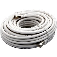 COAX CABLE RG6 50' WHITE