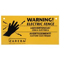 SIGN 4X8 ELECTRIC FENCE PK/10*D*