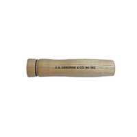 CS OSBORNE 382-2 Handle, Hardwood, Natural, For: 1-1/2 in, 2 in Soldering Coppers