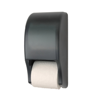 TISSUE DISPENSER TWO-ROLL DARK T