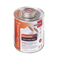 RECTORSEAL Heavy Duty 811L 55968 Heavy-Body Solvent Cement, 1 qt Can, Liquid, Orange
