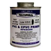 Rectorseal 55910 Pr1L 1/4 Pint Purple Low Voc Hi-Etch PVC and CPVC Primer